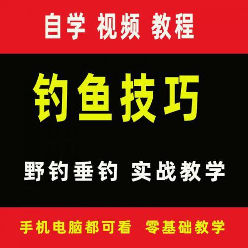 钓鱼技巧视频教程教 野钓垂钓实战你掌握钓鱼诀窍