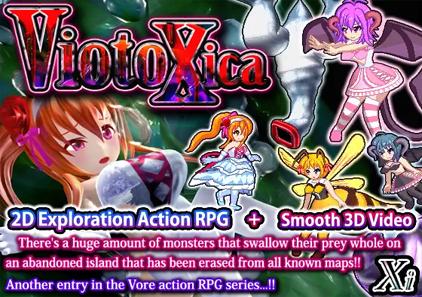 公主在逃ViotoXica: Vore Exploring Action RPG ver1.01a PC英文版下载